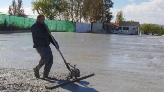 Hormigón Pasante de Regla Vibradora